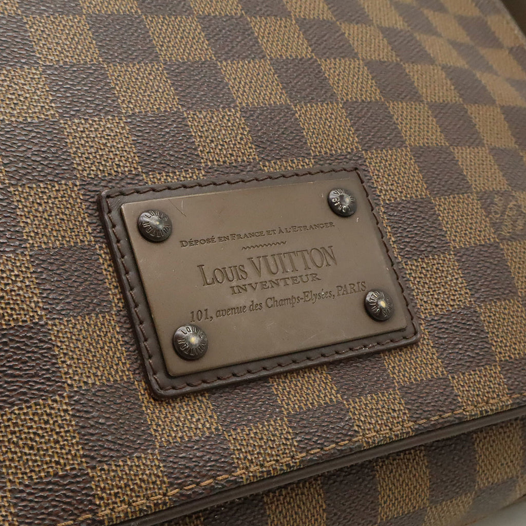 Louis Vuitton Brown Damier Canvas Pvc Shoulder Bag