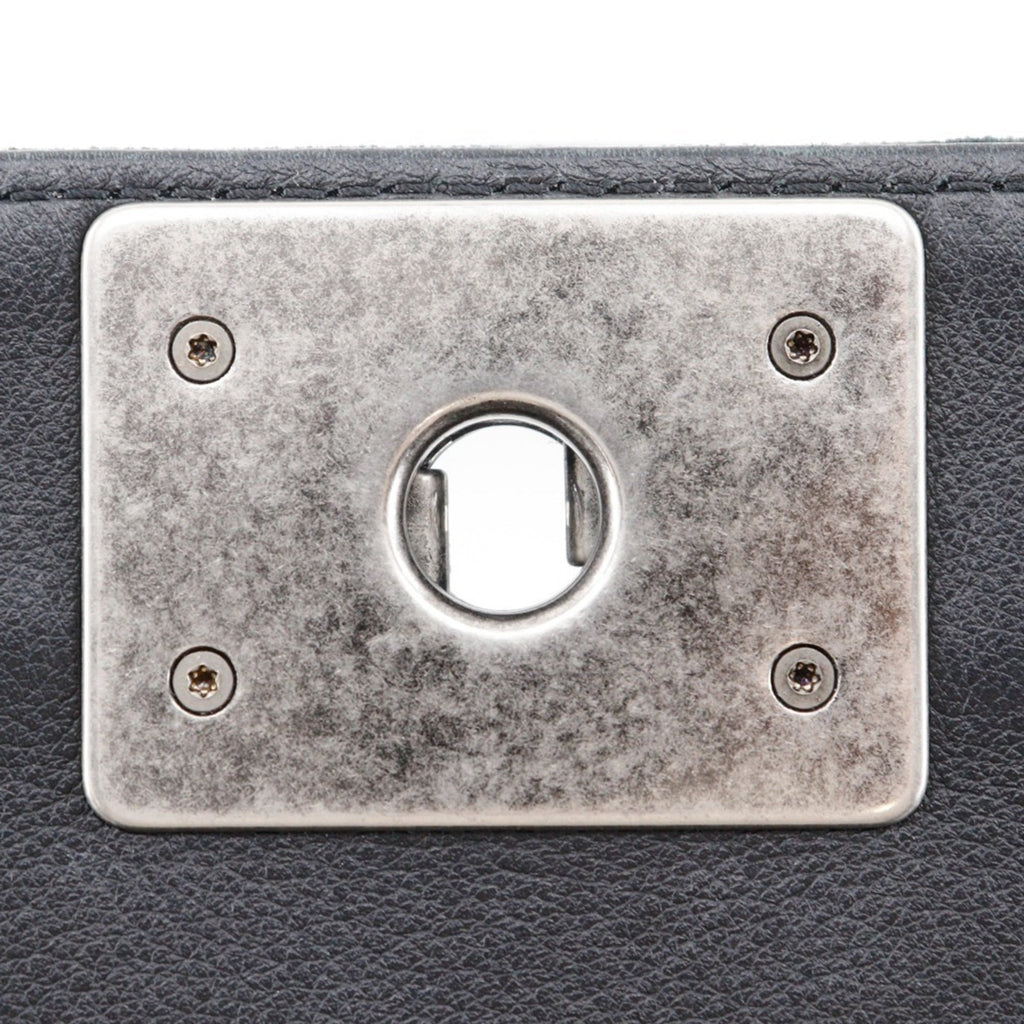 Chanel Black Leather Leather Shoulder Bag