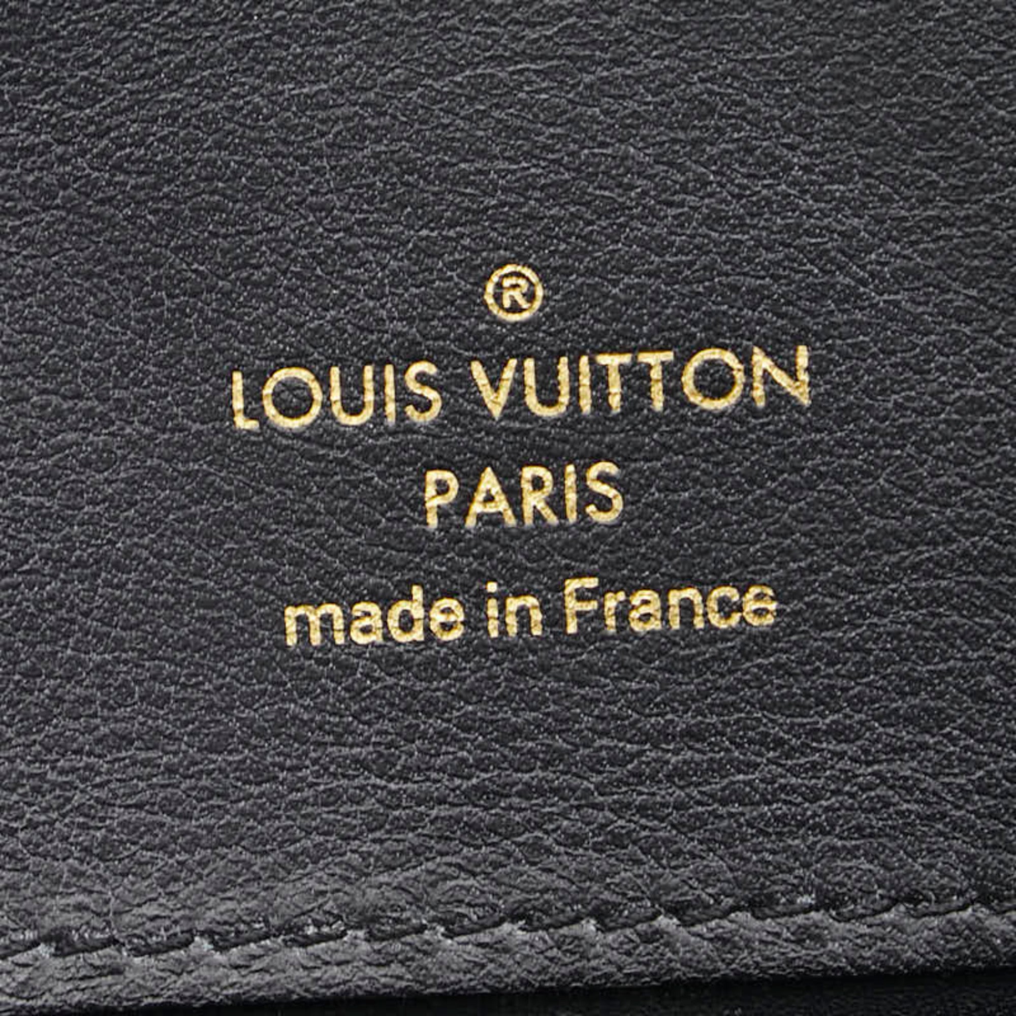 Louis Vuitton Black Leather Wallet