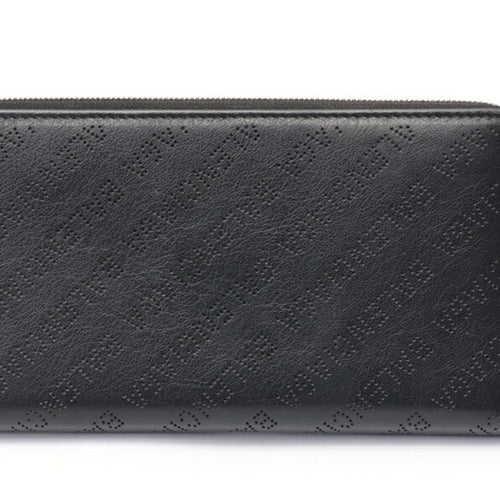 Balenciaga Black Leather Coin Purse/Coin Case