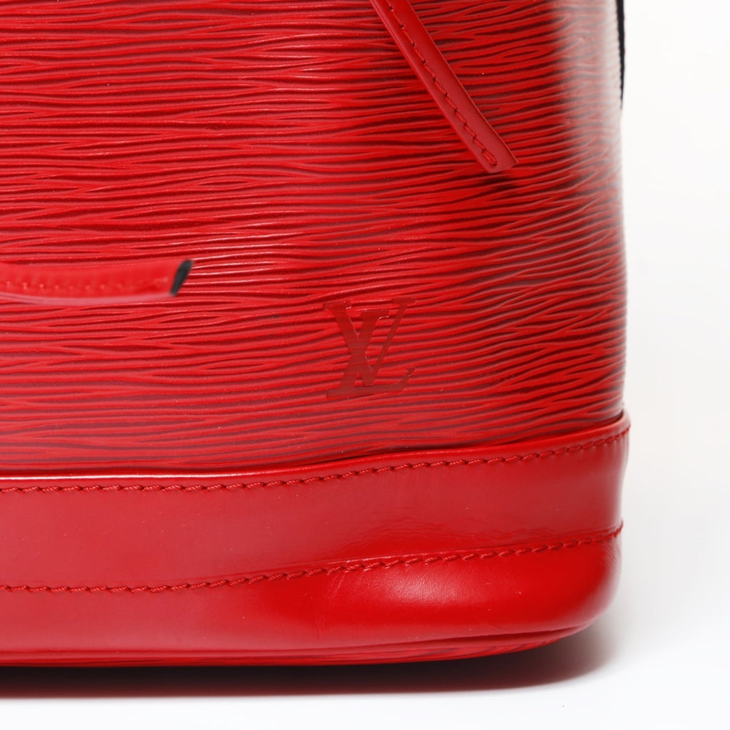 Louis Vuitton Red Color Epi Leather Shoulder Bag