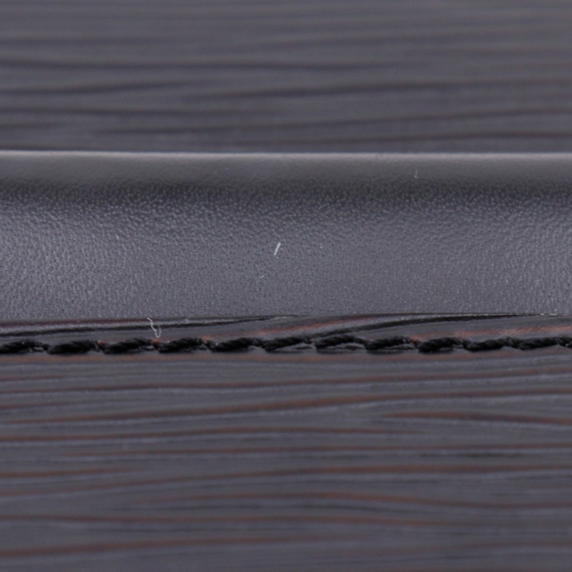 Louis Vuitton Black Noir Epi Leather Shoulder Bag
