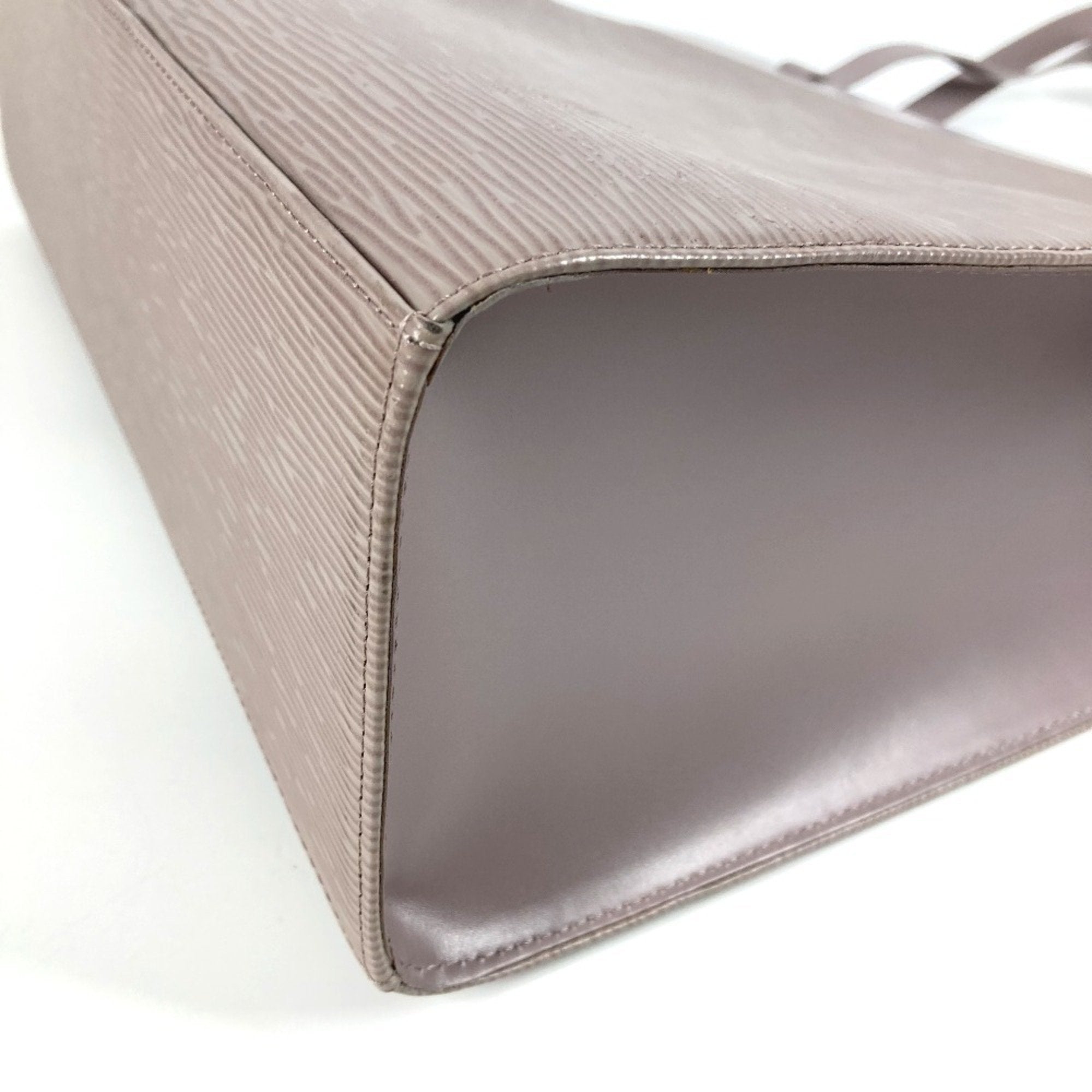 Louis Vuitton Purple Epi Leather Shoulder Bag Tote Bag