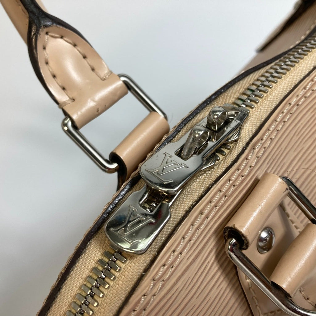 Louis Vuitton Beige Leather Handbag