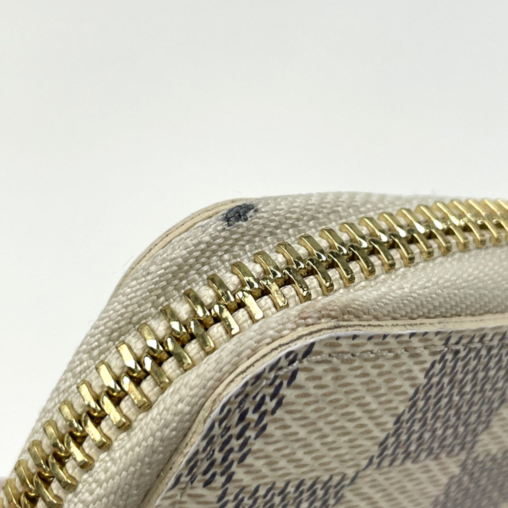 Louis Vuitton Damier Azur White Damier Azur Long Wallet