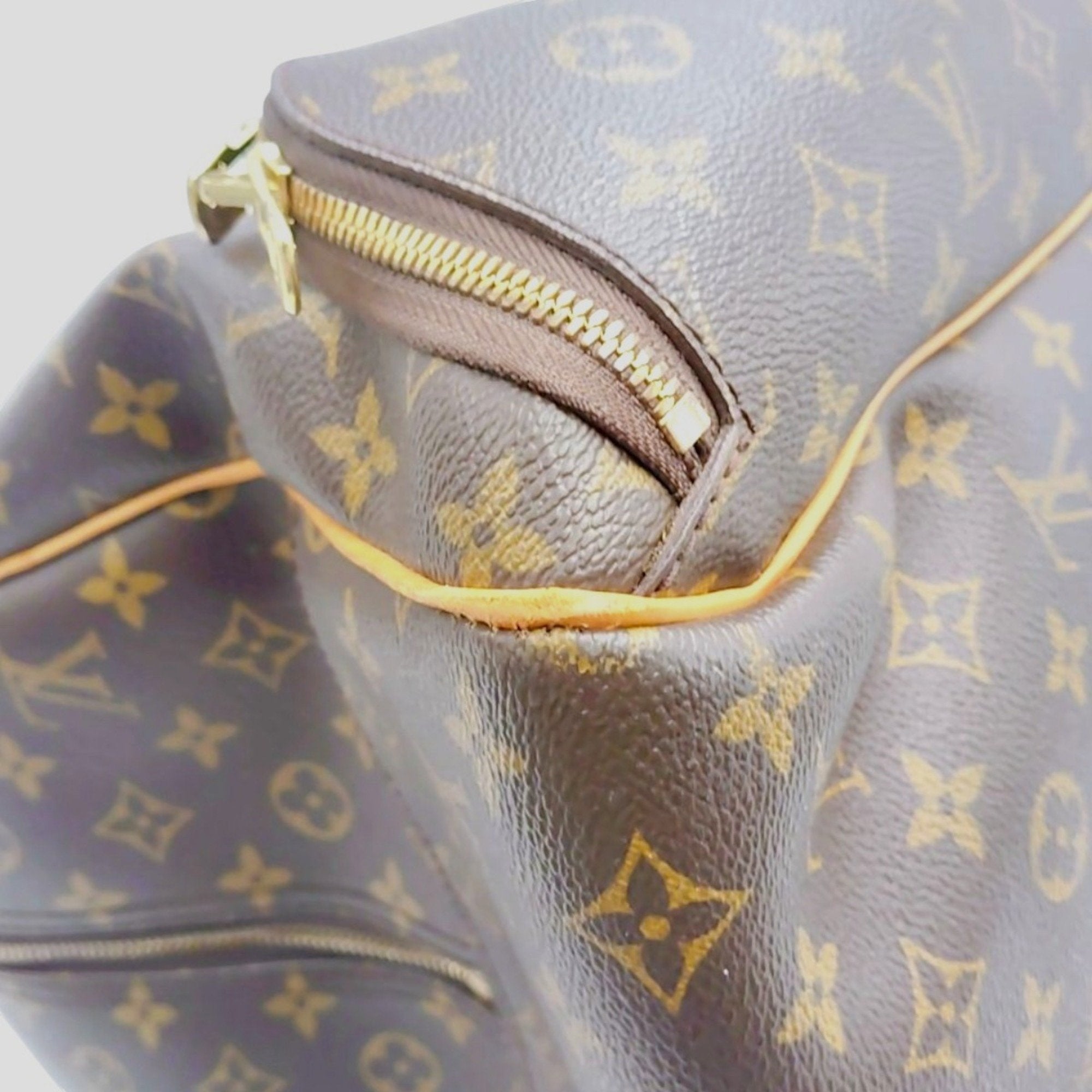 Louis Vuitton Monogram Brown Monogram Boston Bag Sports Bag