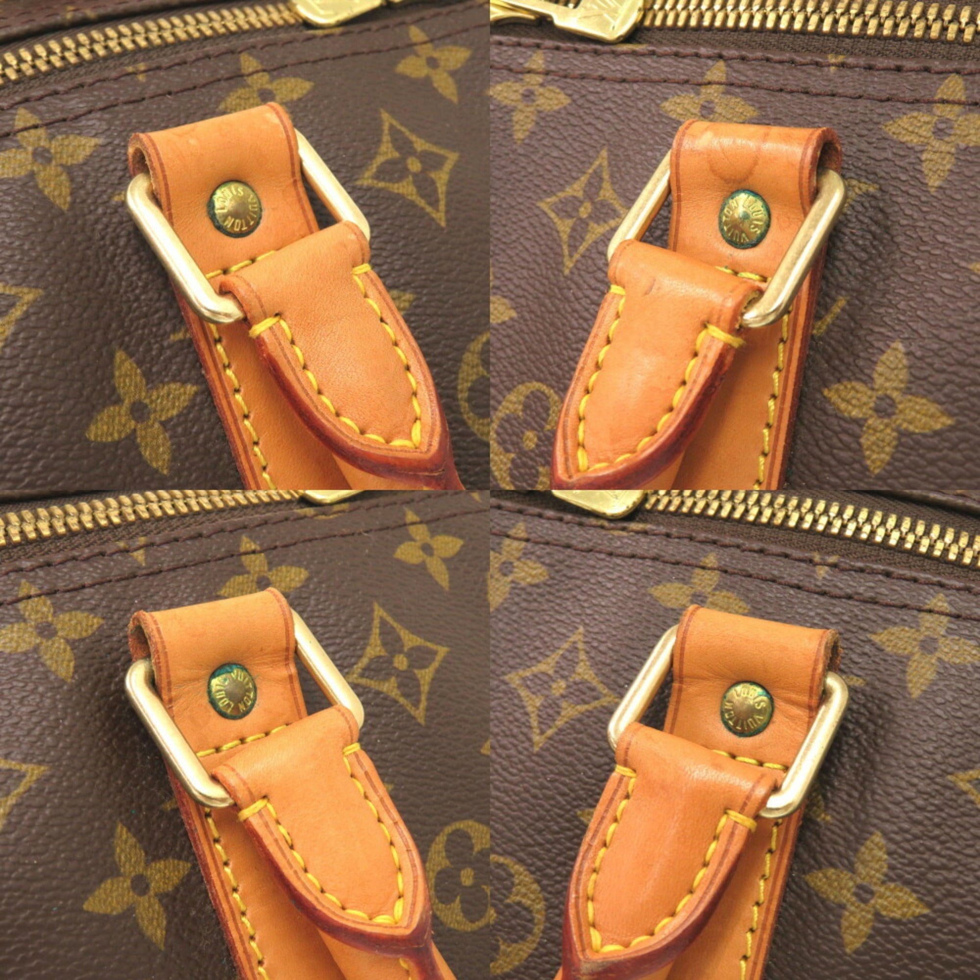 Louis Vuitton Brown Monogram Monogram Boston Bag