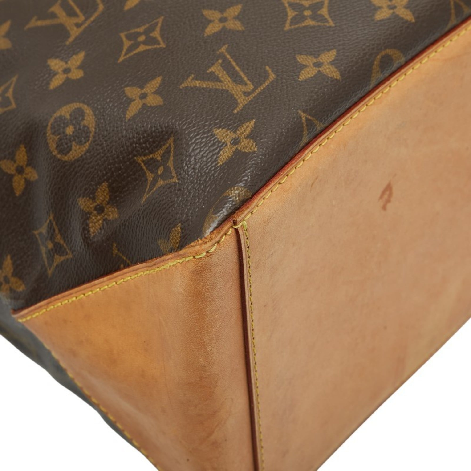 Louis Vuitton Brown Pvc Shoulder Bag Tote Bag