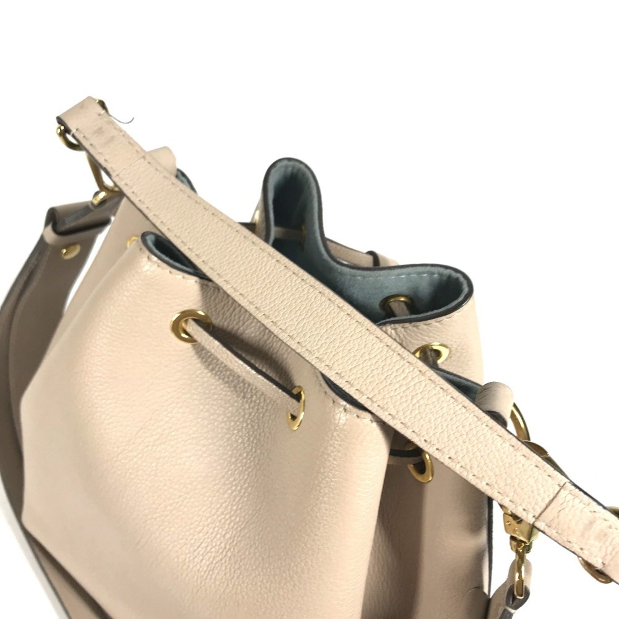 Louis Vuitton Beige Sand Leather Handbag Shoulder Bag