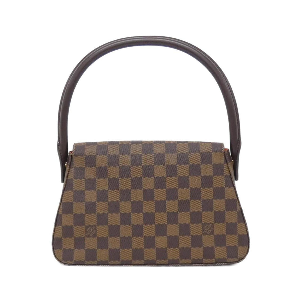 Louis Vuitton Brown Coated Canvas Shoulder Bag