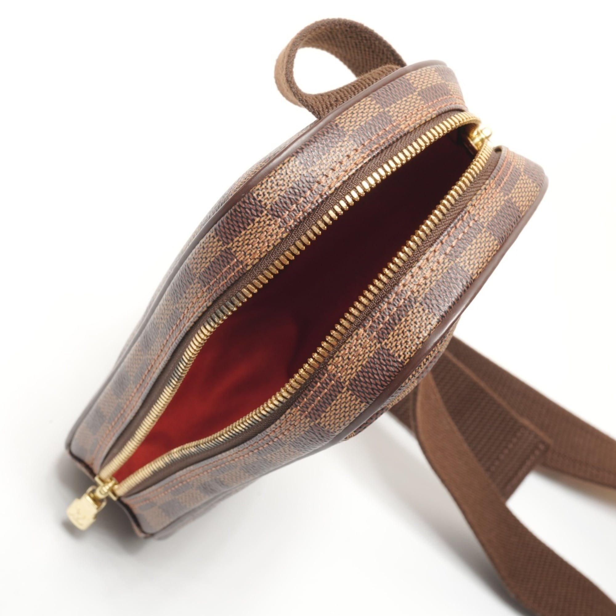 Louis Vuitton Damier Brown Damier Canvas Shoulder Bag