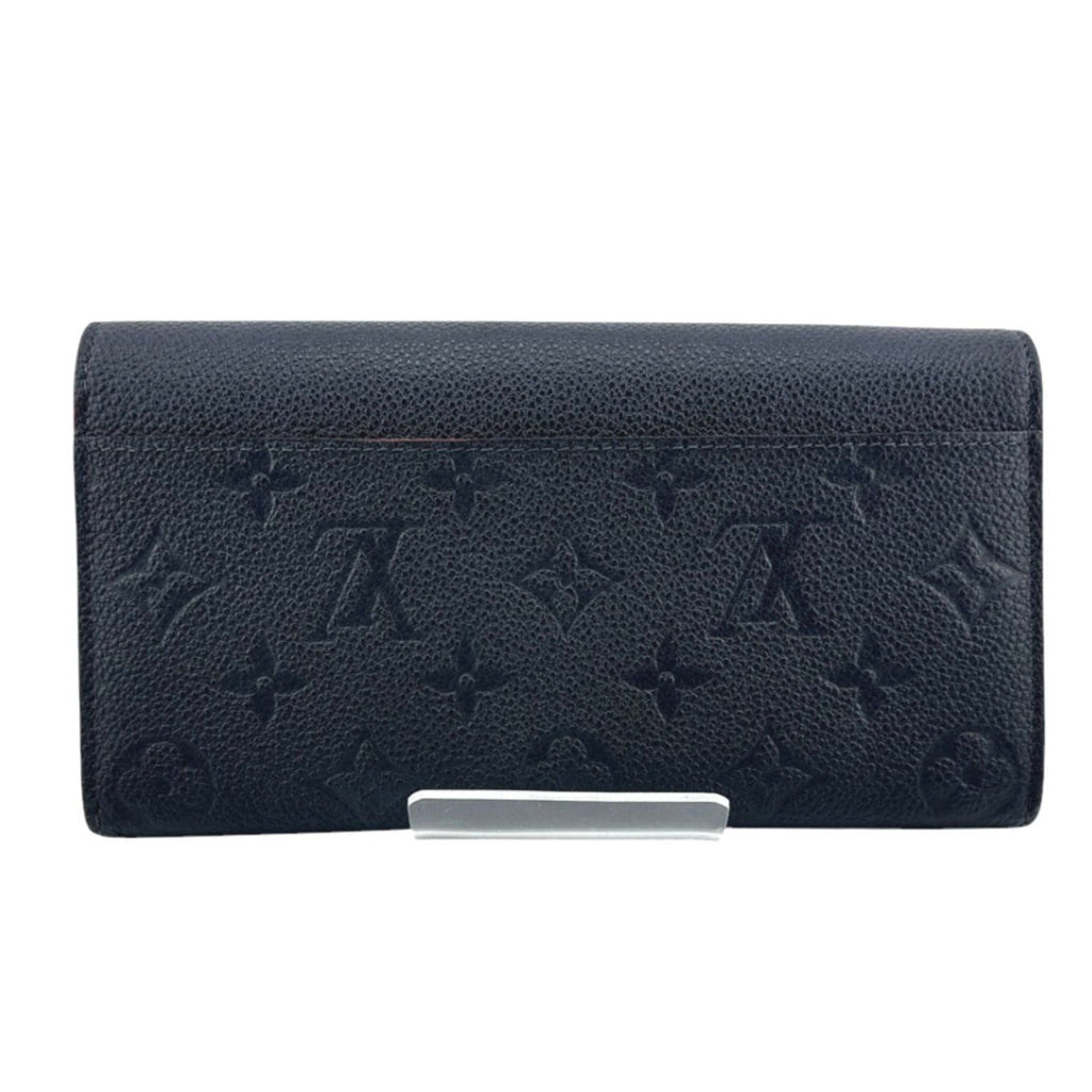 Louis Vuitton Marine Rouge Monogram Empreinte Long Wallet