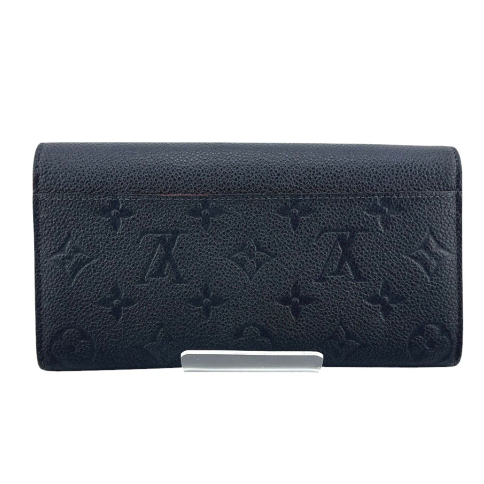 Louis Vuitton Marine Rouge Monogram Empreinte Long Wallet