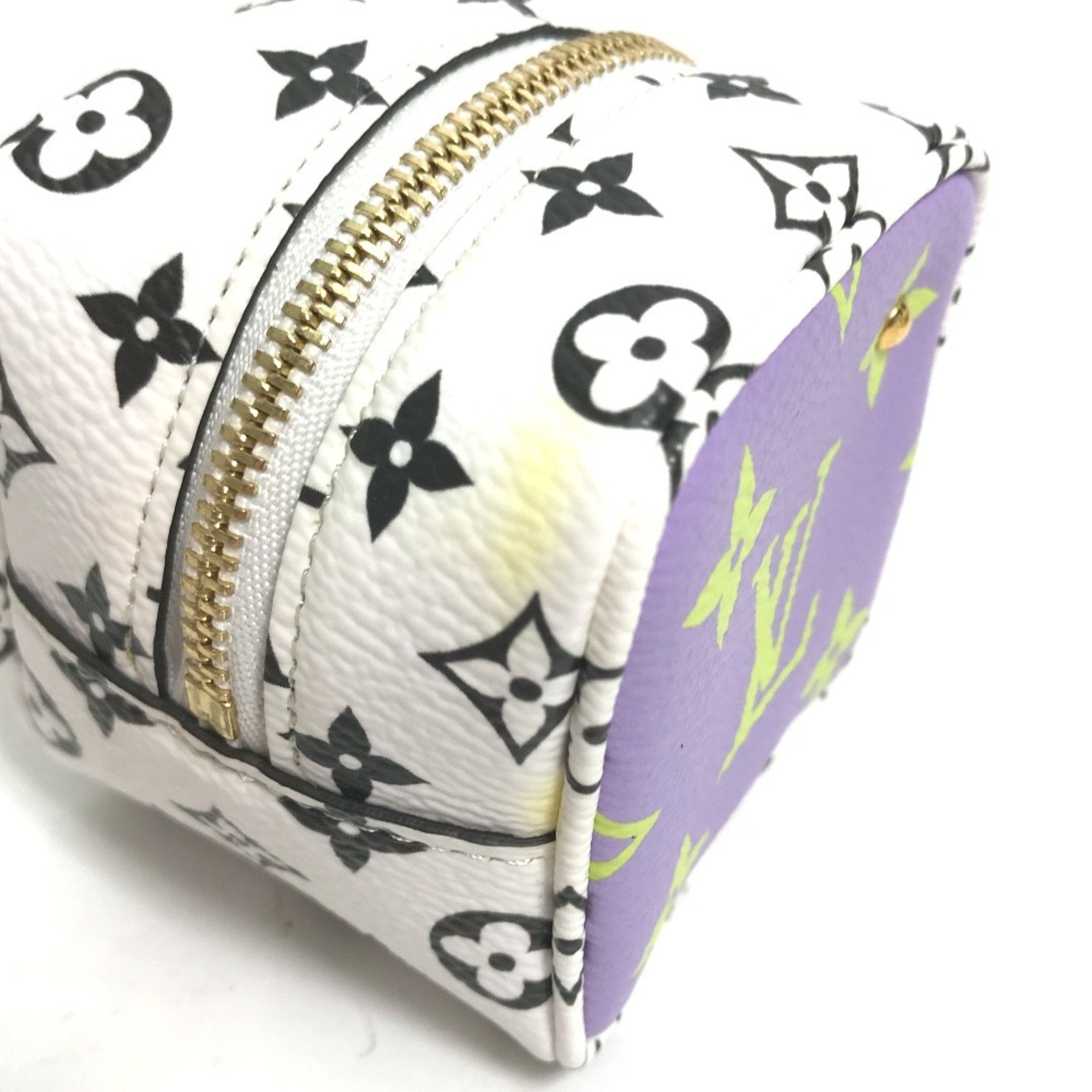 Louis Vuitton Monogram Monogram Pink Yellow Monogram Pouch