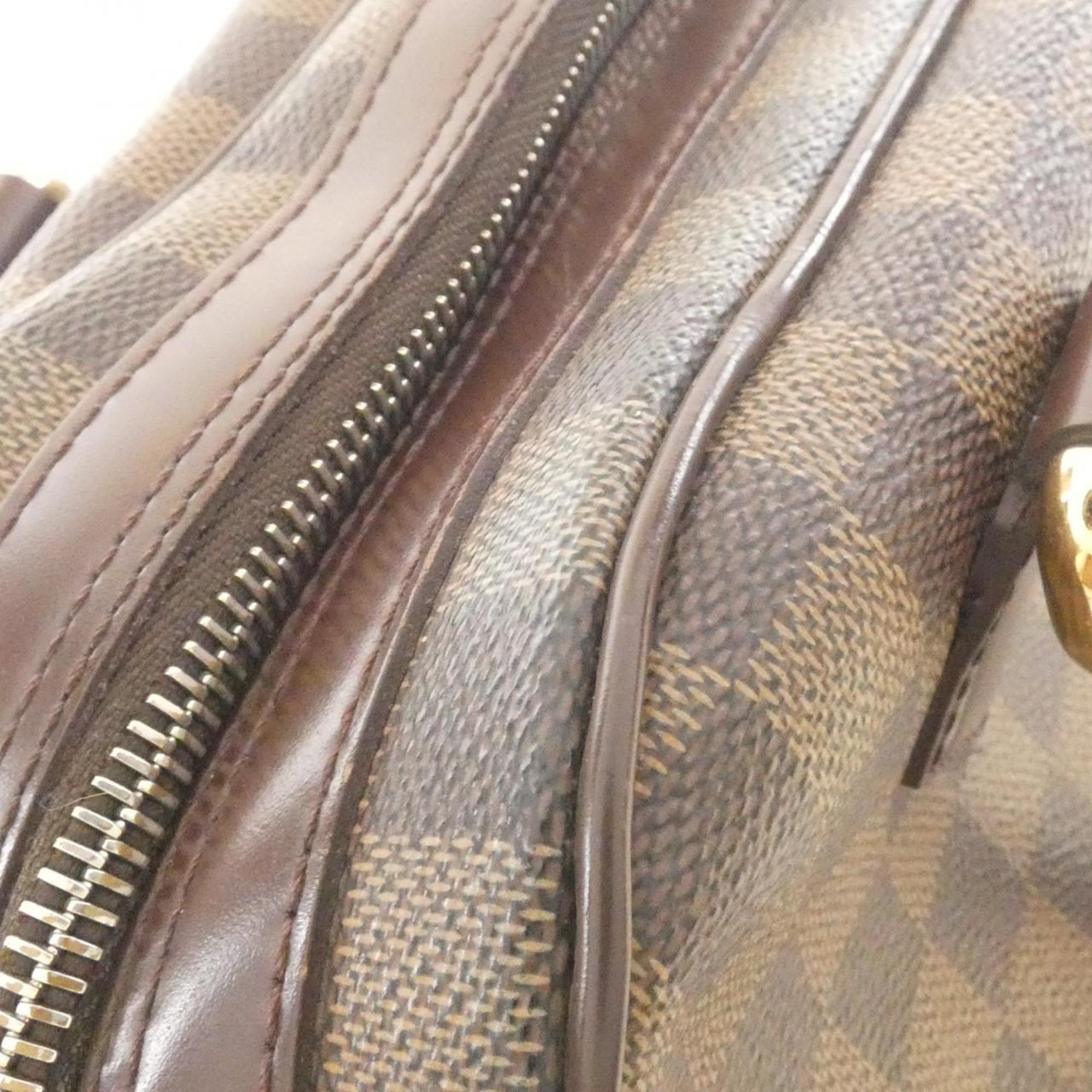 Louis Vuitton Brown Coated Canvas Handbag