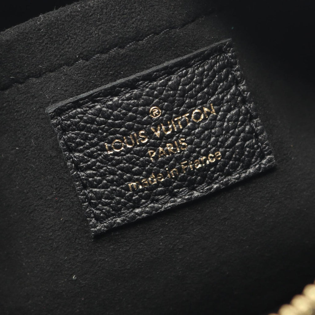 Louis Vuitton Beige Black Monogram Empreinte Handbag