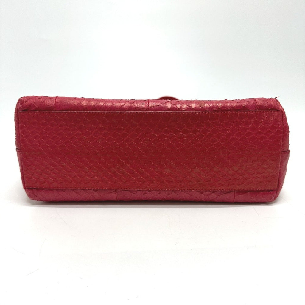 Prada Pink Leather Shoulder Bag Tote Bag