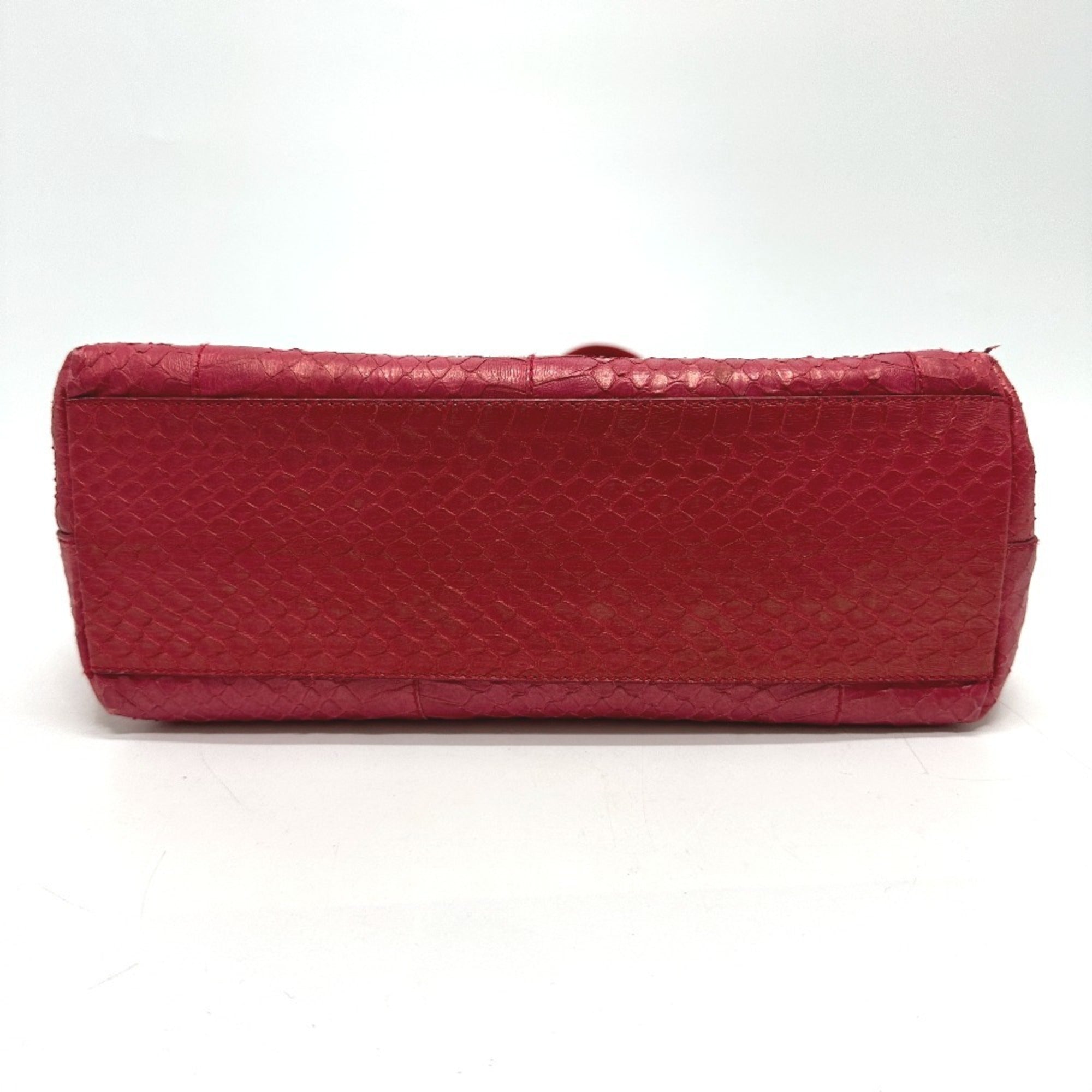 Prada Pink Leather Shoulder Bag Tote Bag