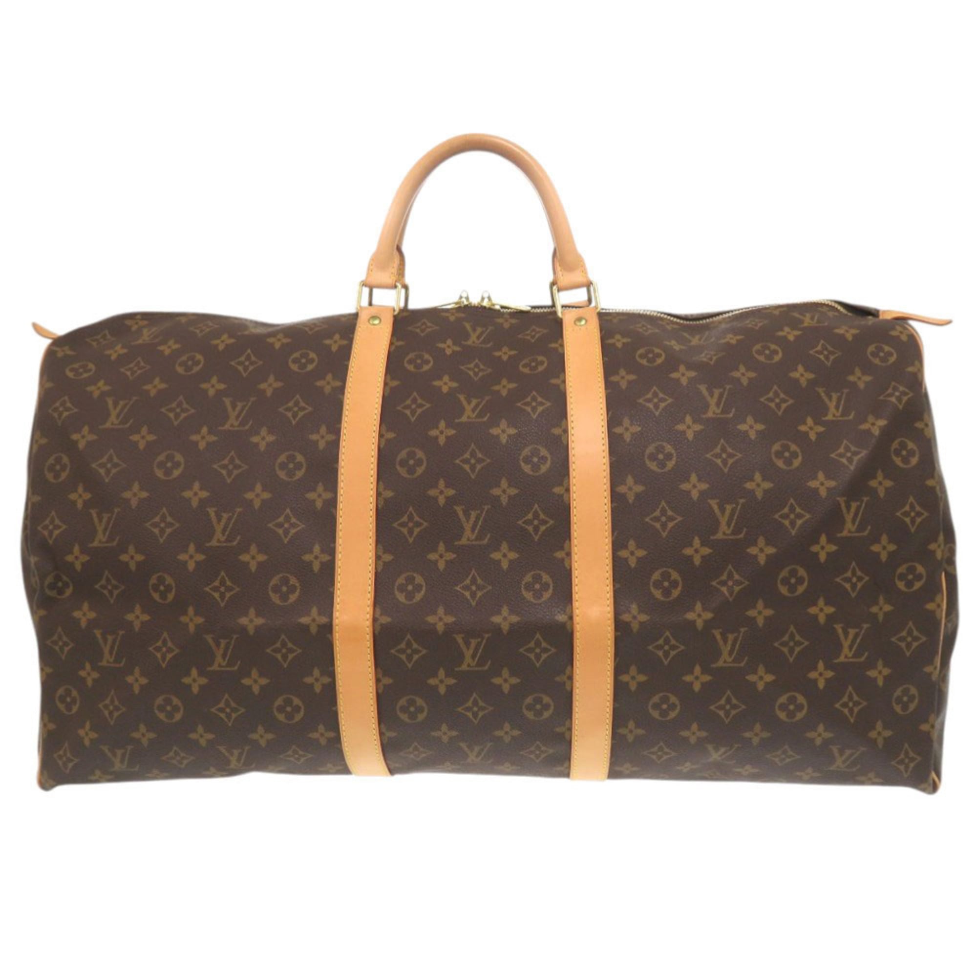 Louis Vuitton Brown Monogram Monogram Boston Bag