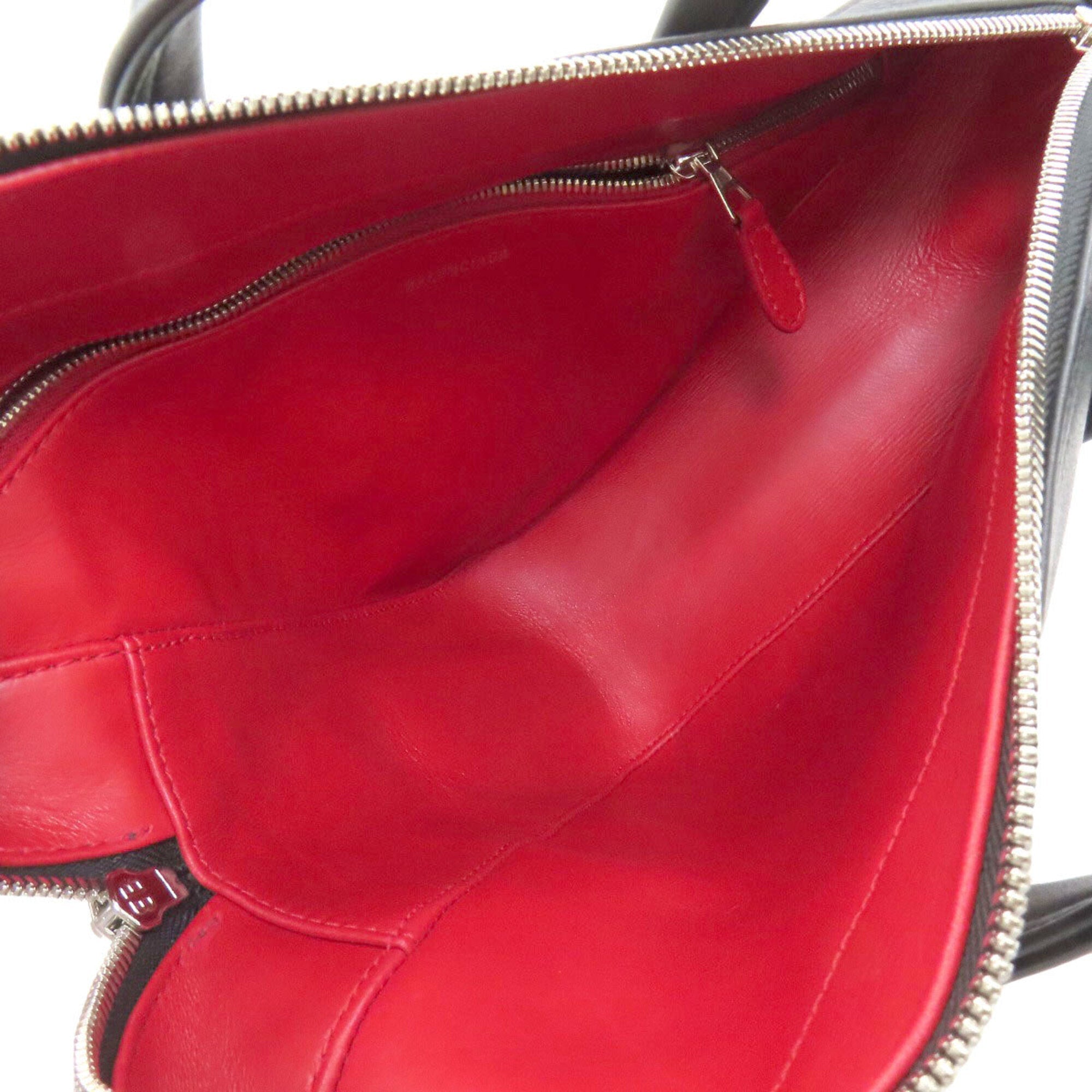 Balenciaga Black Leather Hand