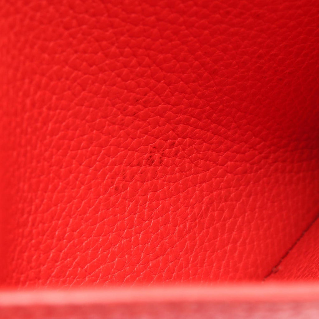 Louis Vuitton Red Color Leather Handbag