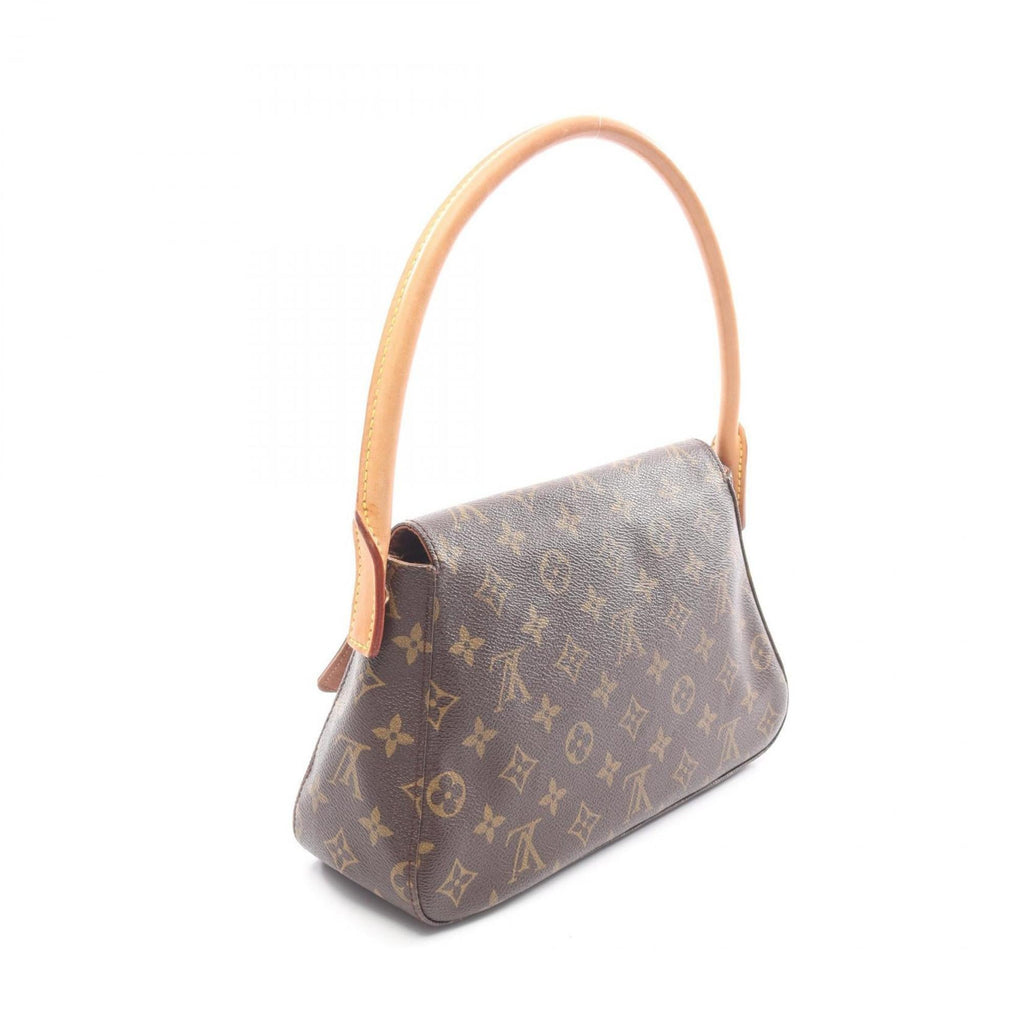 Louis Vuitton Brown Coated Canvas Pvc Monogram Leather Handbag