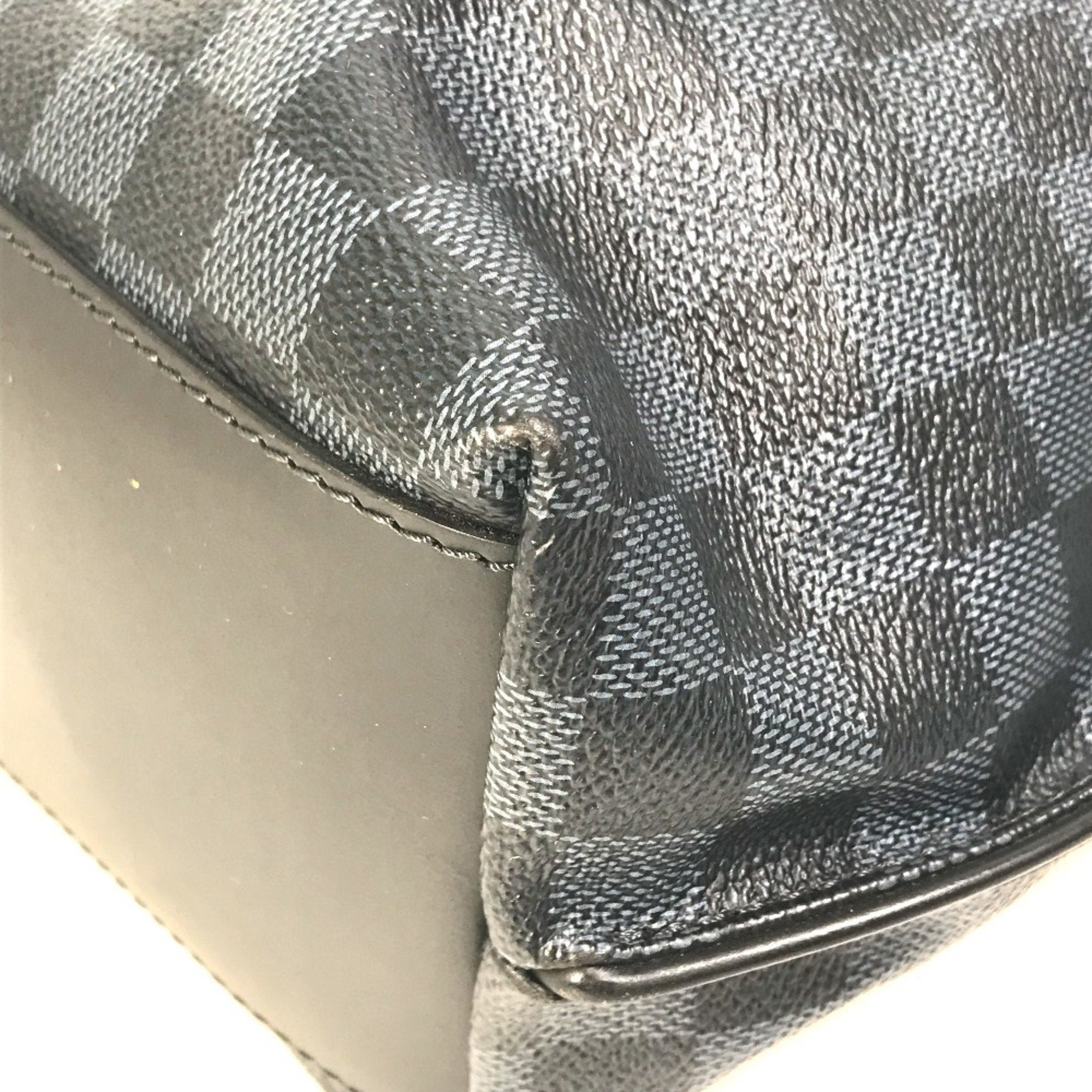Louis Vuitton Damier Cobalt Black Navy Shoulder Bag Tote Bag