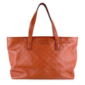 Gucci Orange Leather Handbag (Pre-Owned)