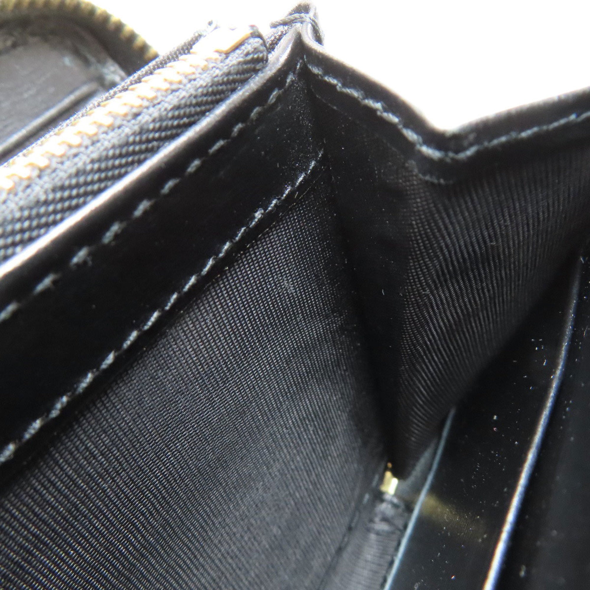 Gucci Black Leather Long Wallet (Bi-Fold) (Pre-Owned)