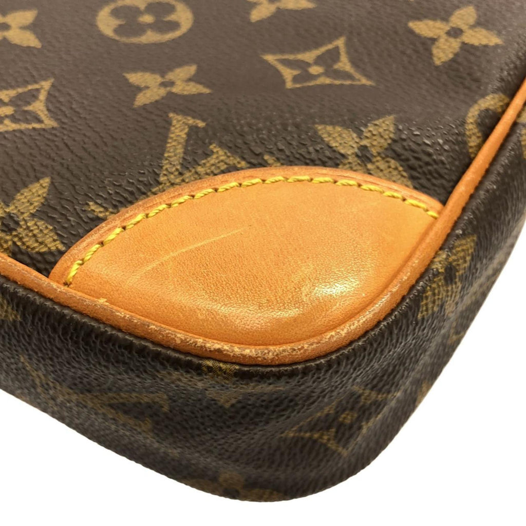 Louis Vuitton Marron Coated Canvas Shoulder Bag