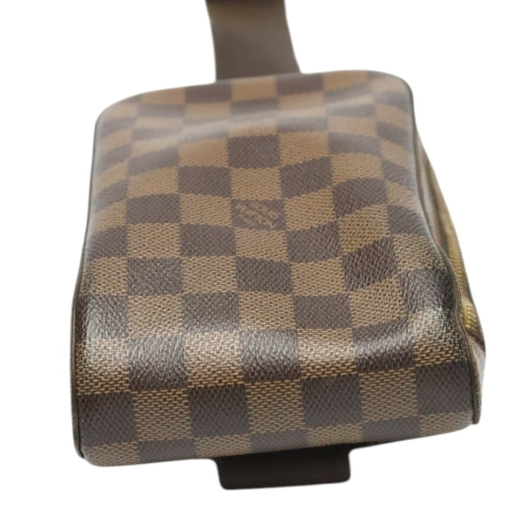 Louis Vuitton Damier Brown Damier Canvas Ebene Galle Damier Canvas Sling Bag