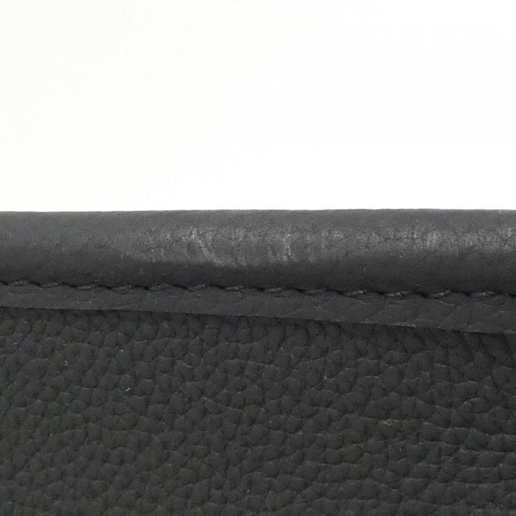 Louis Vuitton Black Marron Coated Canvas Leather Handbag