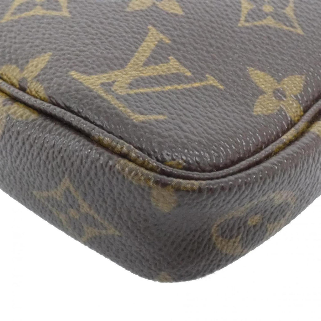 Louis Vuitton Brown Monogram Panda Coated Canvas Pochette Pouch