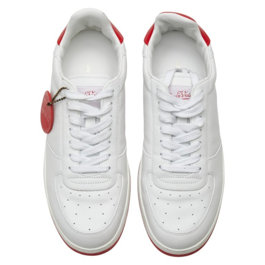 Louis Vuitton Red Color White Sneakers