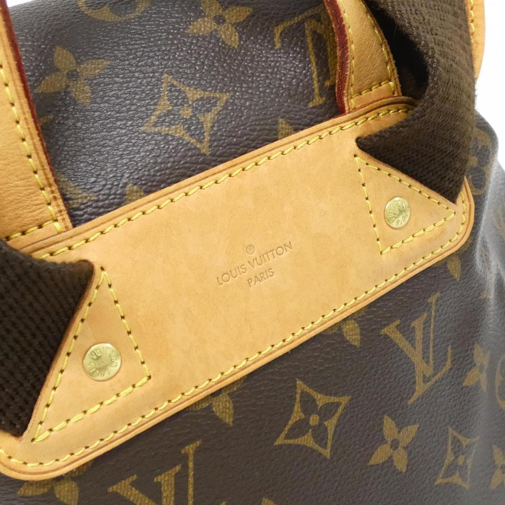 Louis Vuitton Monogram Marron Coated Canvas Backpack