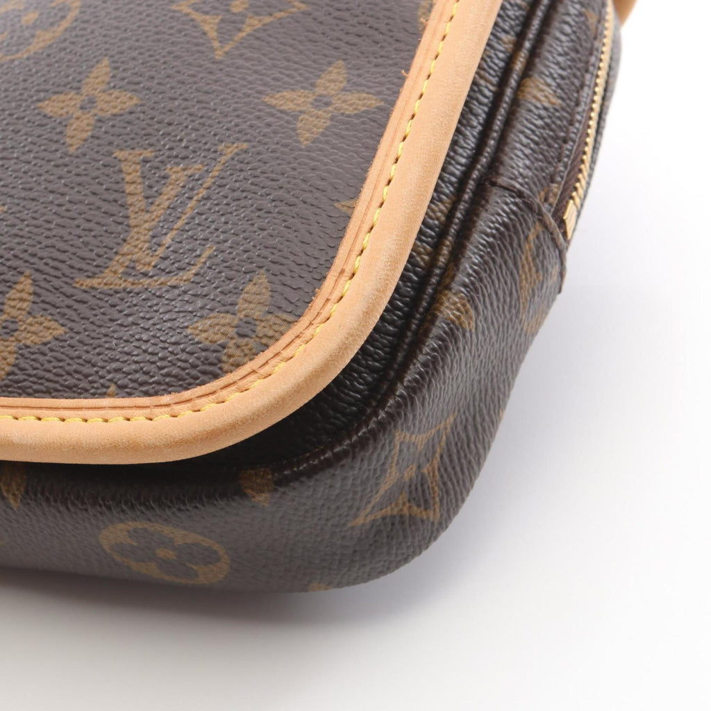 Louis Vuitton Brown Coated Canvas Leather Fanny Pack