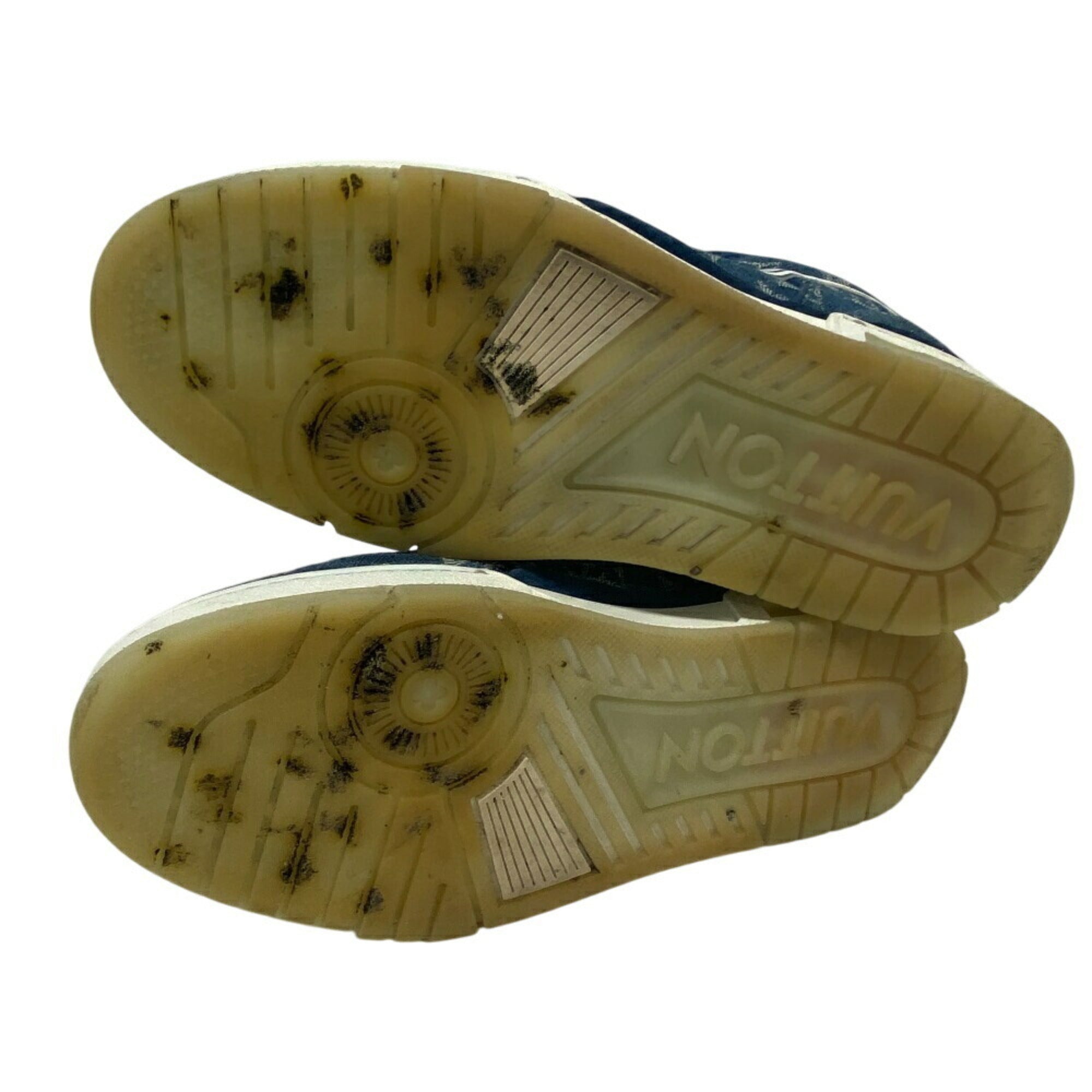 Louis Vuitton Blue White Sneakers