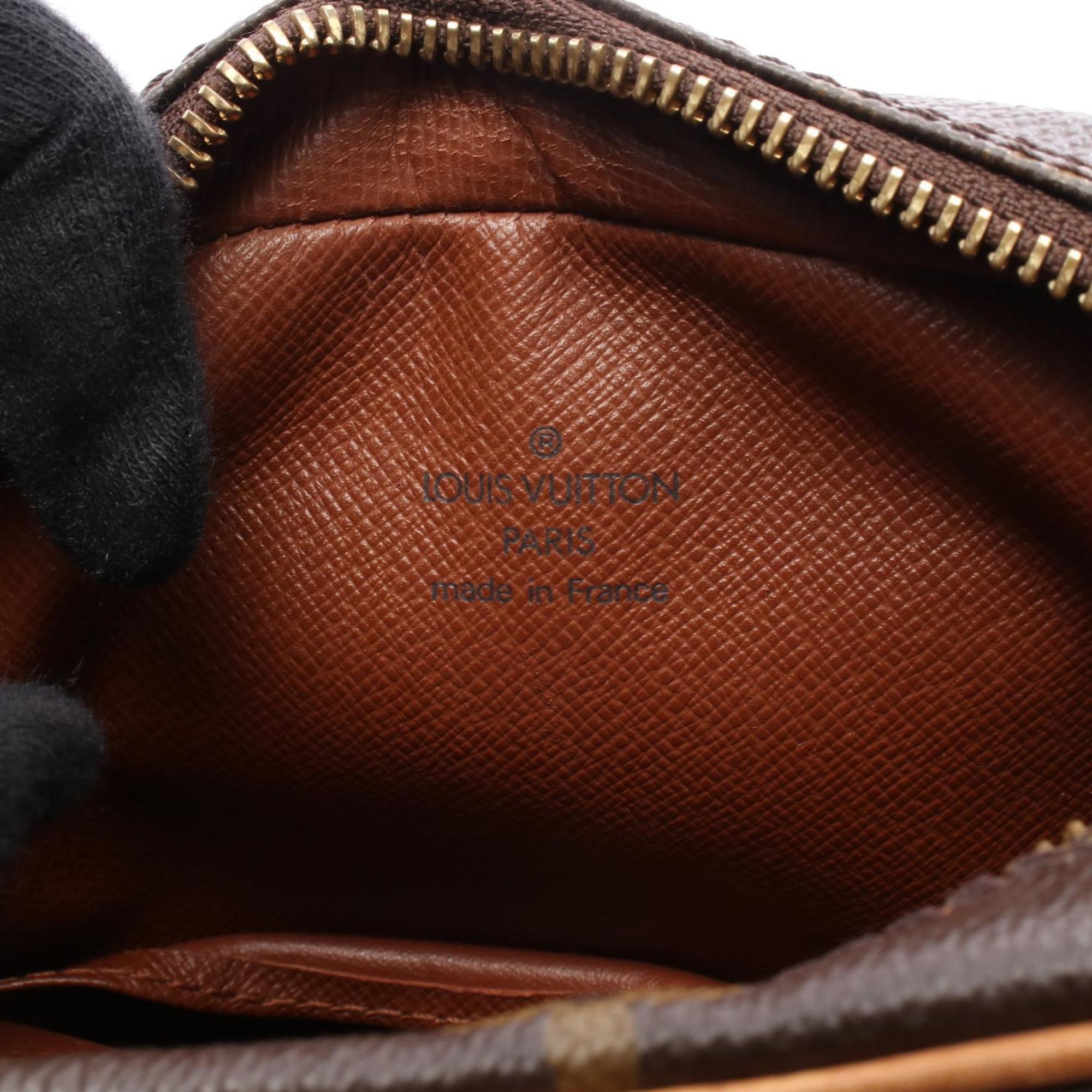 Louis Vuitton Brown Monogram Coated Canvas Shoulder Bag