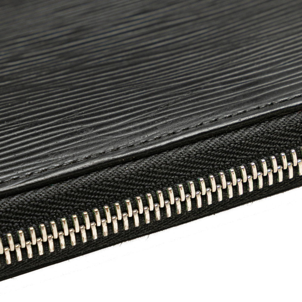 Louis Vuitton Epi Black Leather Long Wallet