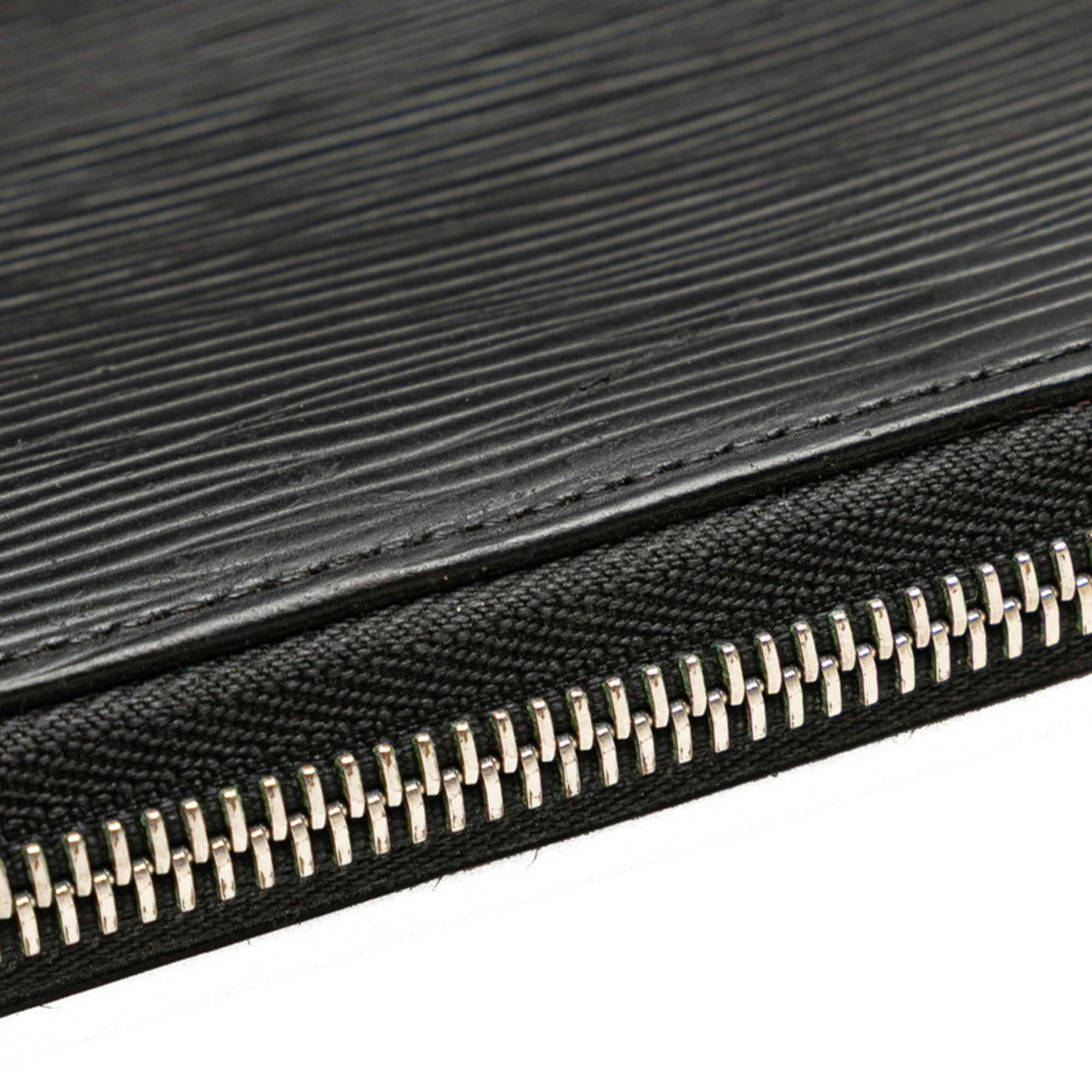 Louis Vuitton Epi Black Leather Long Wallet