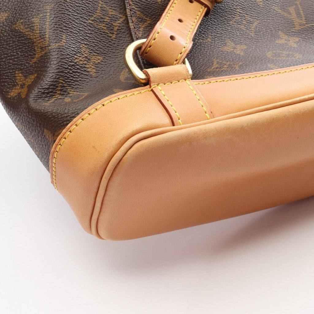 Louis Vuitton Brown Monogram Monogram Leather Backpack