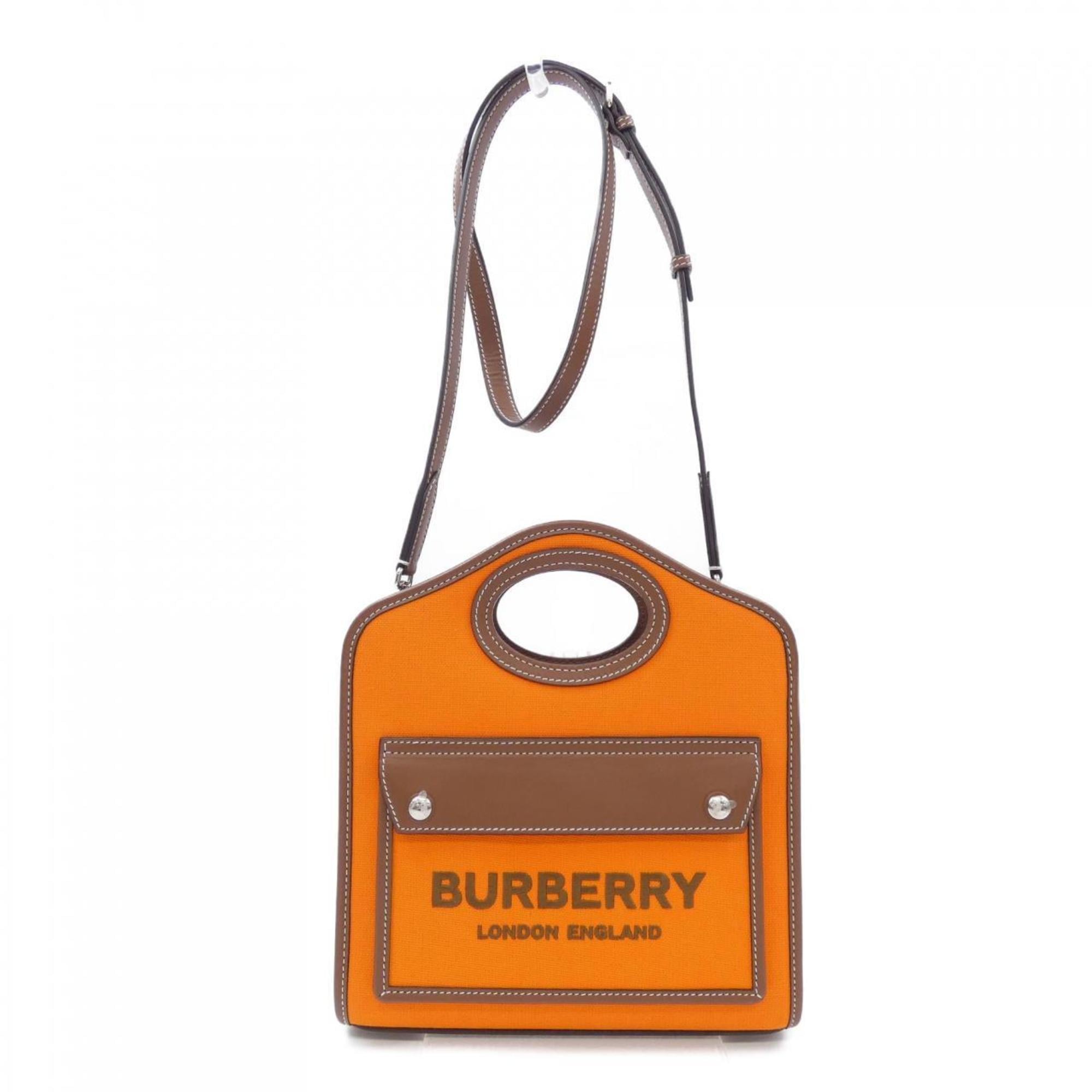 Burberry Orange Handbag