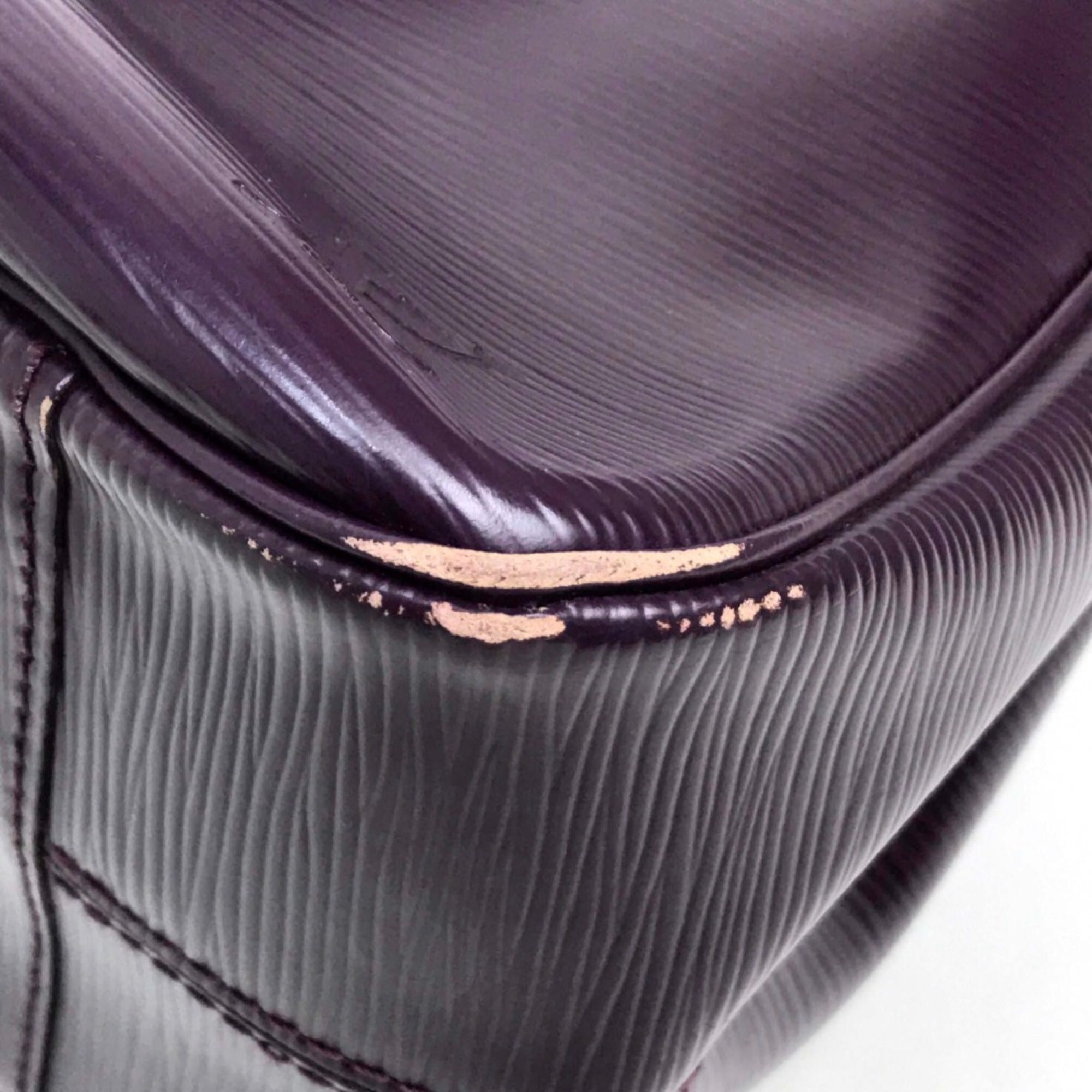 Louis Vuitton Brown Leather Handbag