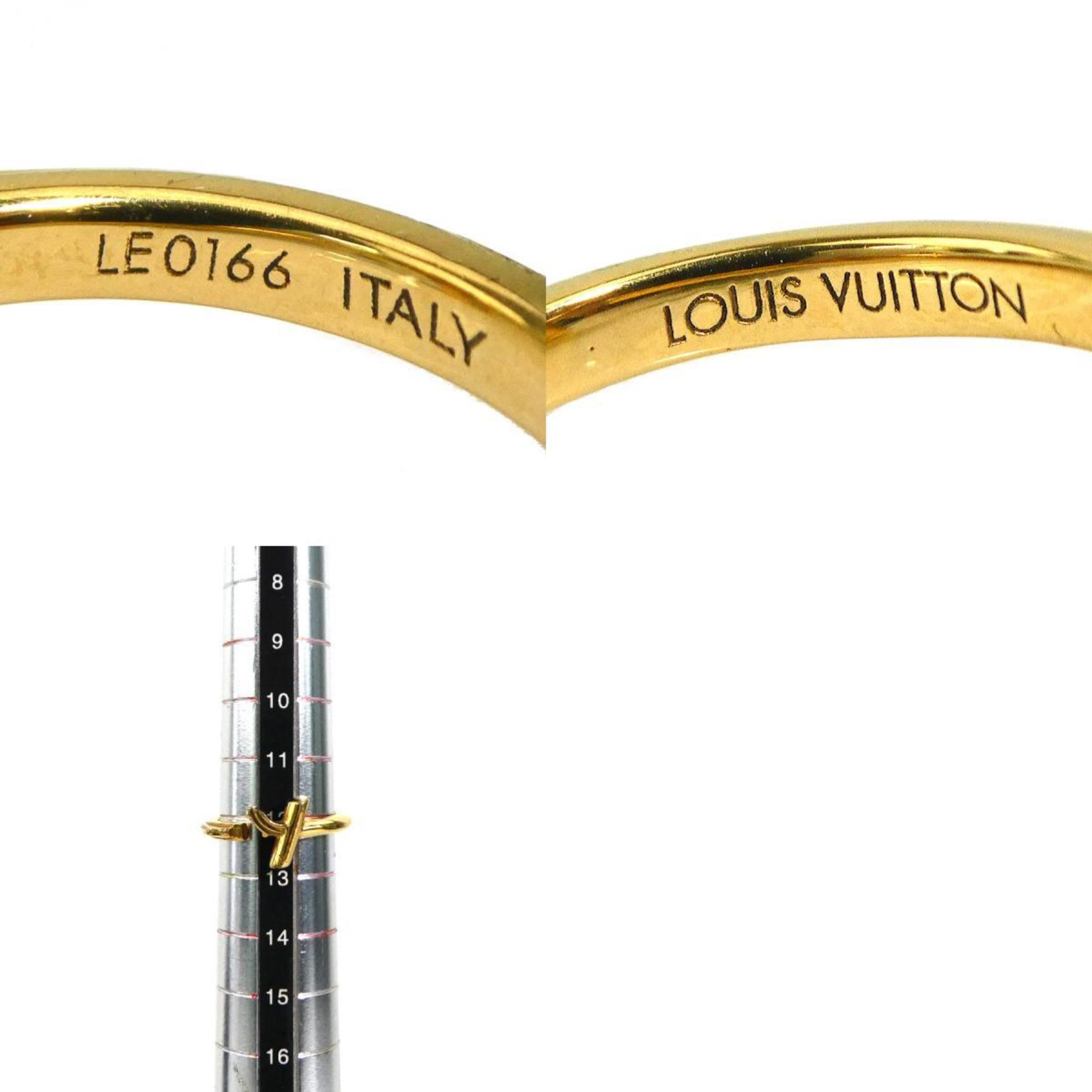Louis Vuitton Gold Metal Band Ring