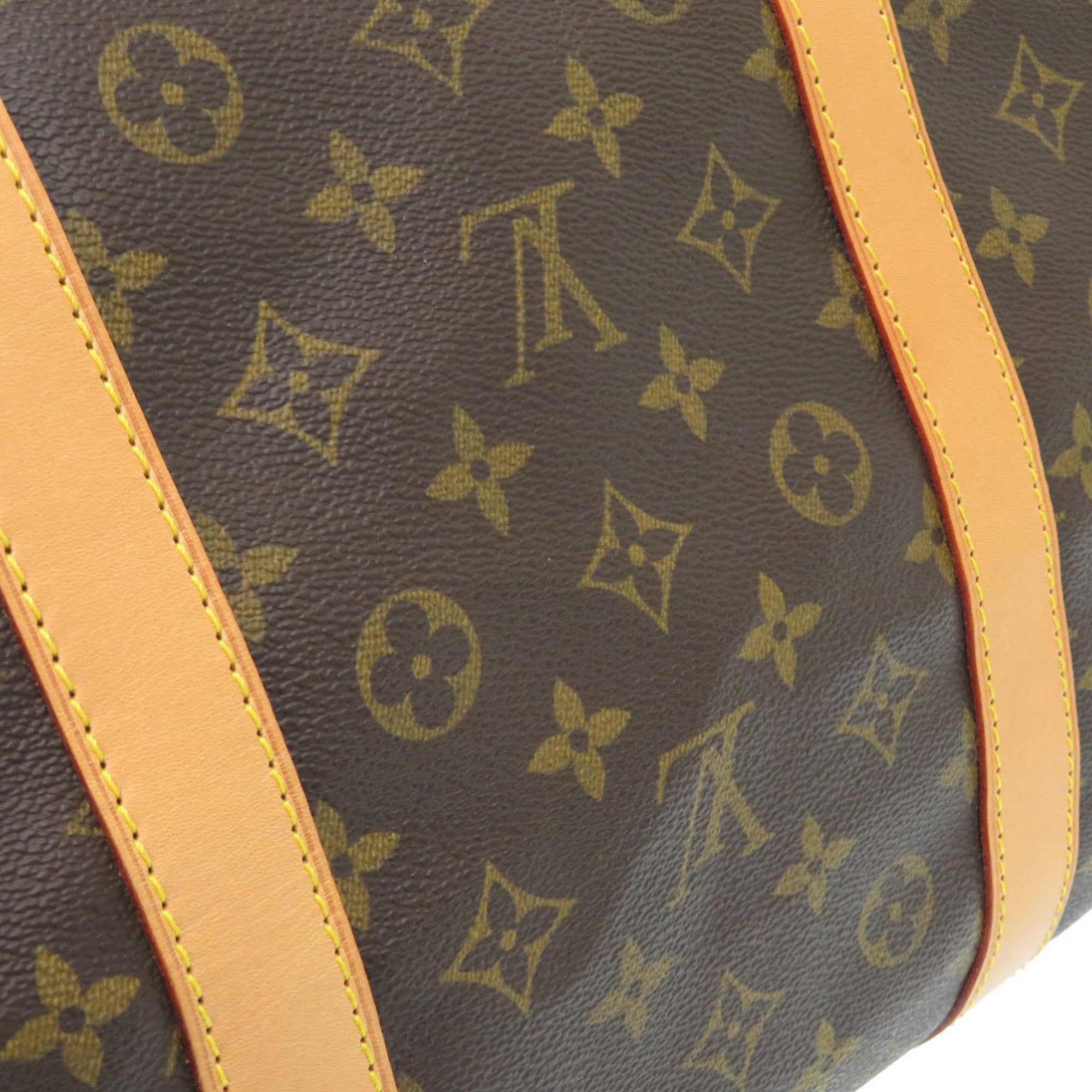 Louis Vuitton Brown Monogram Canvas Boston Bag