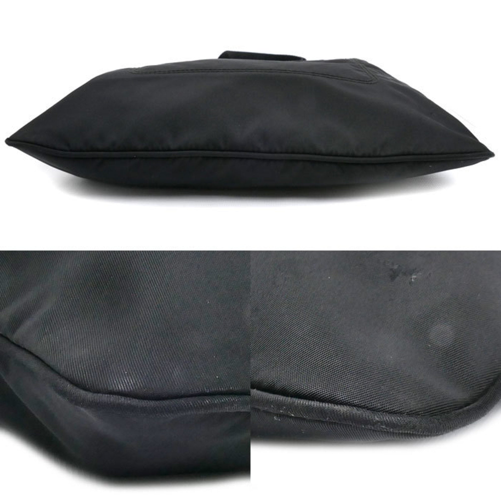 Prada Black Nylon Shoulder Bag