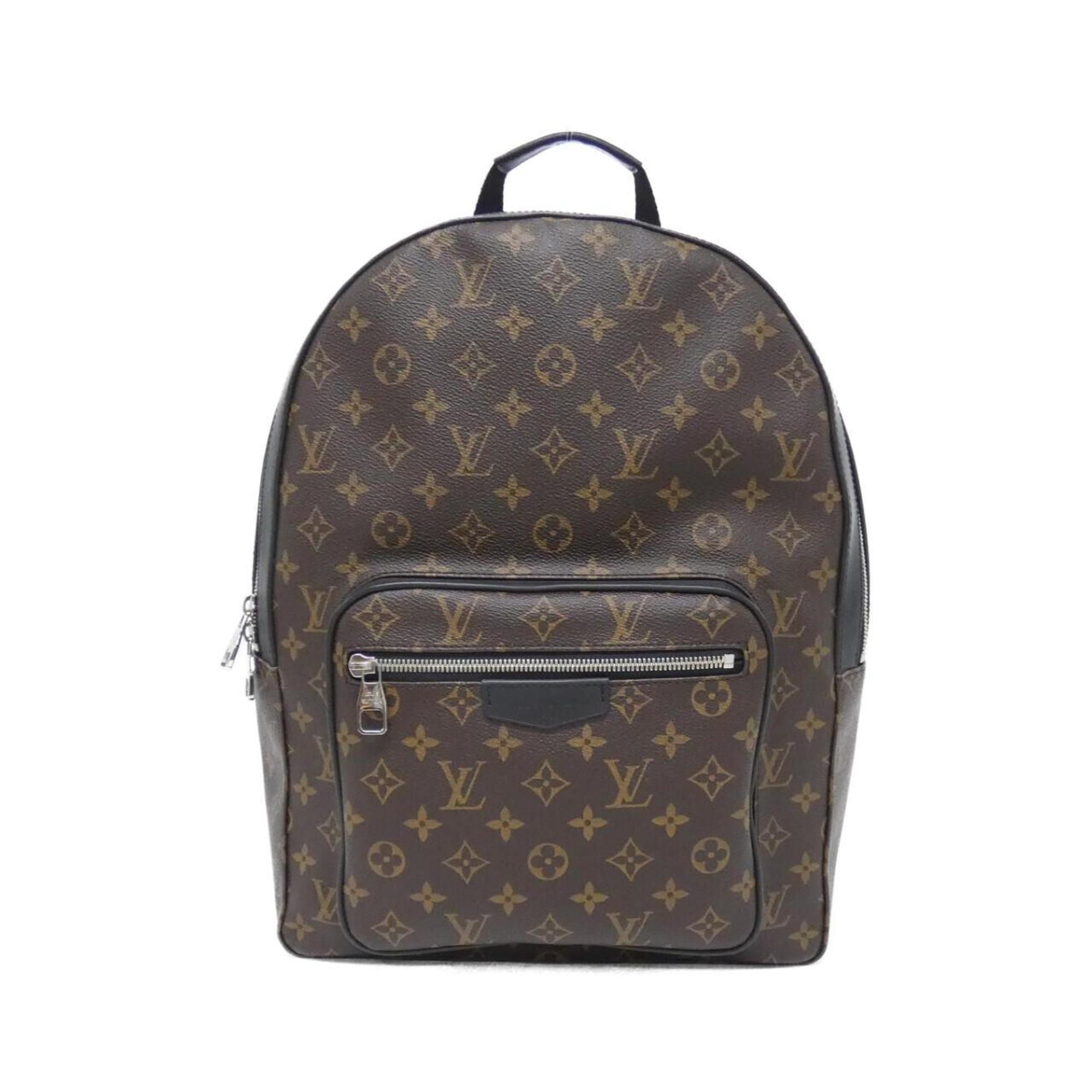 Louis Vuitton Brown Coated Canvas Backpack