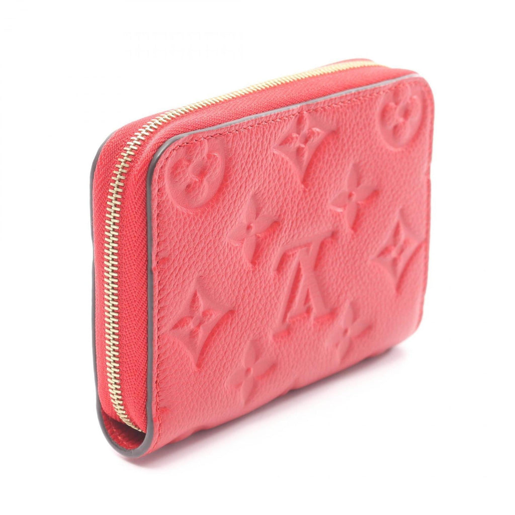 Louis Vuitton Cerise Red Color Monogram Empreinte Coin Purse/Coin Case
