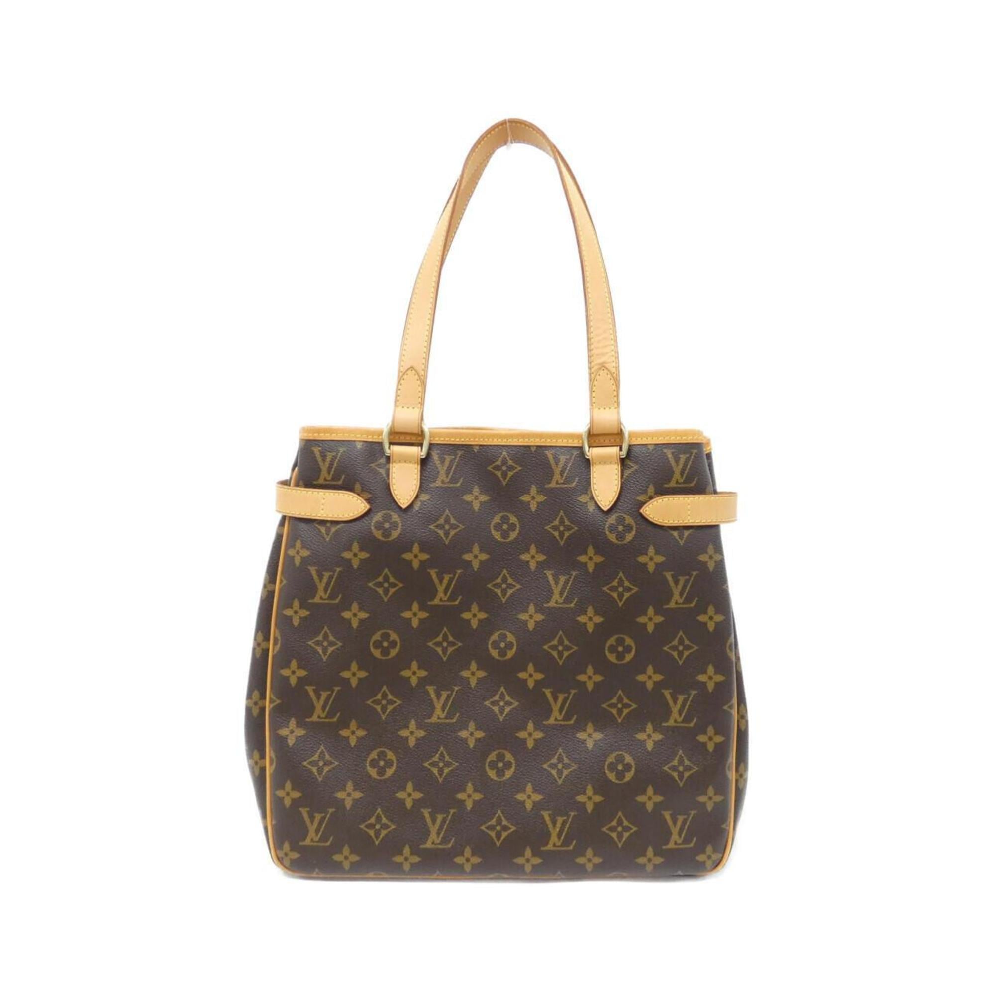 Louis Vuitton Marron Coated Canvas Shoulder Bag