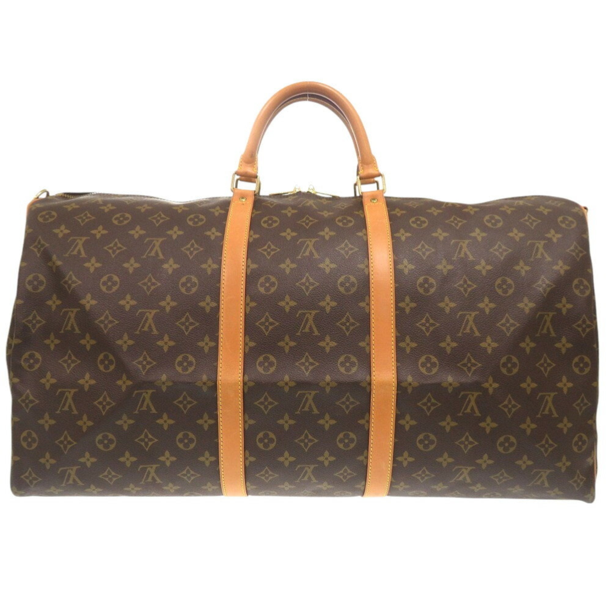 Louis Vuitton Monogram Brown Monogram Monogram Boston Bag